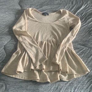Lulu’s babydoll sweater